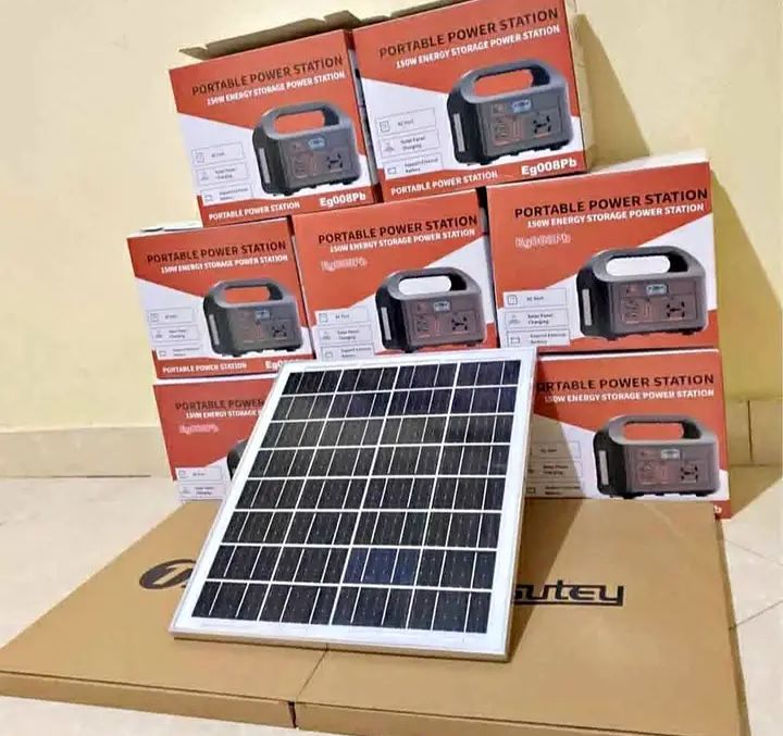 Backup 150W Panneau 30 W  2 ampoul